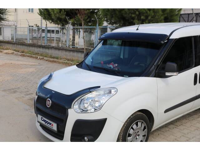 Дефлектор капота EuroCap (2010-2015) для Fiat Doblo II - Фото 8