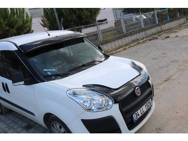 Дефлектор капота EuroCap (2010-2015) для Fiat Doblo II - Фото 9