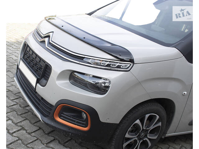 Дефлектор капота (EuroCap) для Citroen Berlingo/Multispace 2019- гг - Фото 1