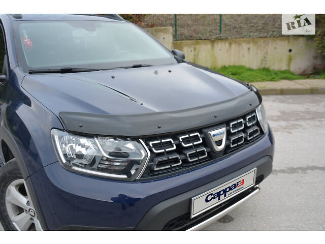 Дефлектор капота (EuroCap) для Dacia Duster 2018-2024 гг - Фото 10