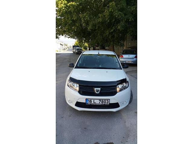 Дефлектор капота (EuroCap) для Dacia Logan MCV 2013-2020 гг - Фото 15