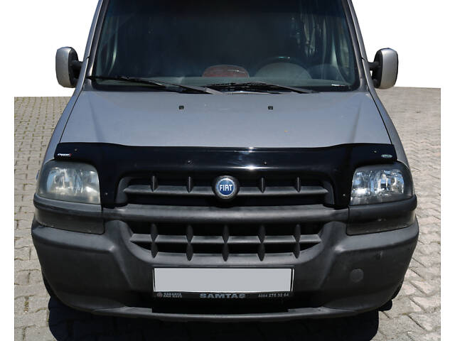 Дефлектор капота EuroCap для Fiat Doblo I 2001-2005 гг - Фото 1