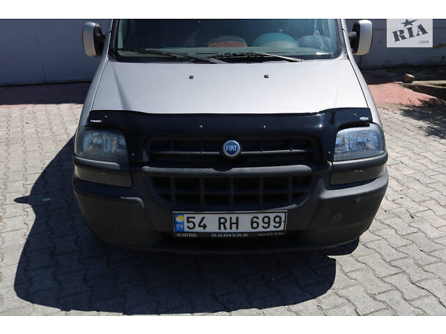 Дефлектор капота EuroCap для Fiat Doblo I 2001-2005 гг - Фото 2