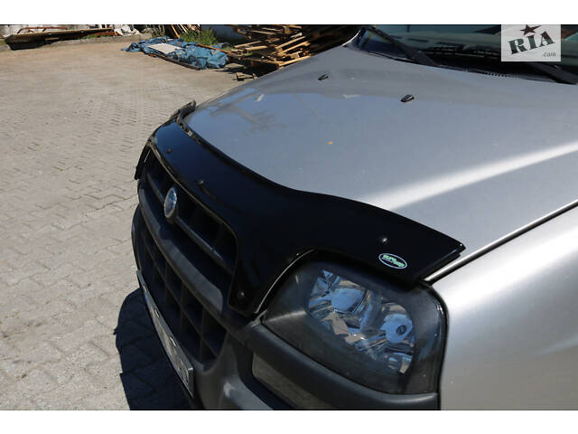 Дефлектор капота EuroCap для Fiat Doblo I 2001-2005 гг - Фото 3