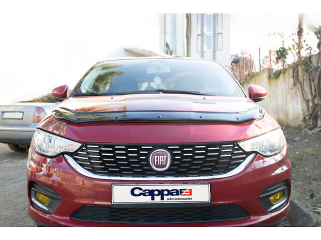 Дефлектор капота EuroCap для Fiat Tipo 2016- гг - Фото 7