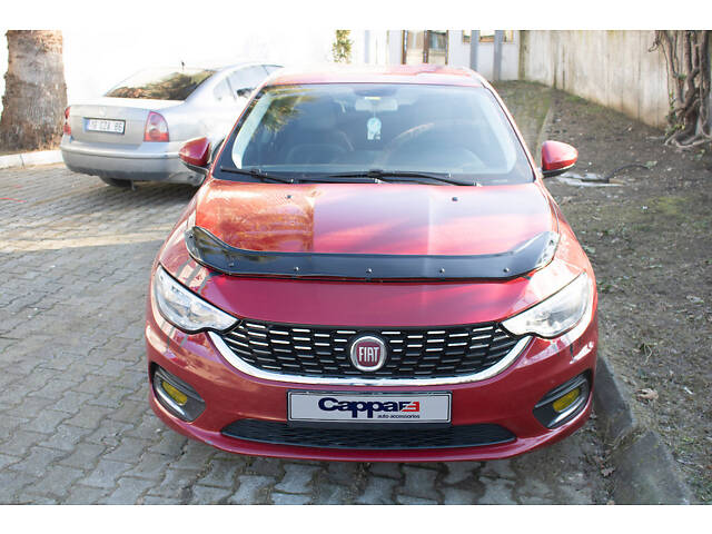 Дефлектор капота EuroCap для Fiat Tipo 2016- гг - Фото 8