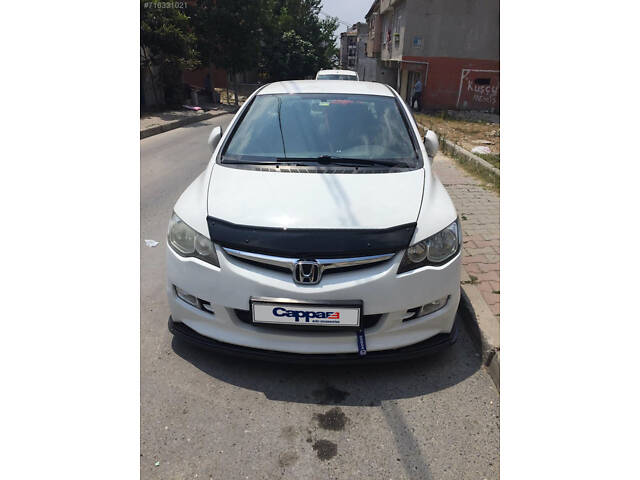 Дефлектор капота (EuroCap) для Honda Civic Sedan VIII 2006-2011 гг - Фото 2
