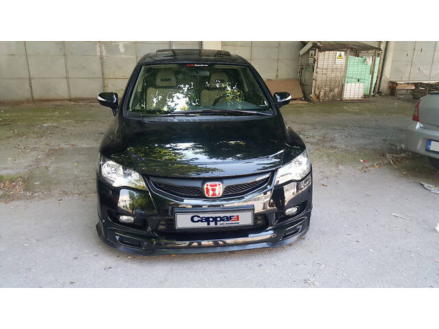 Дефлектор капота (EuroCap) для Honda Civic Sedan VIII 2006-2011 гг - Фото 4