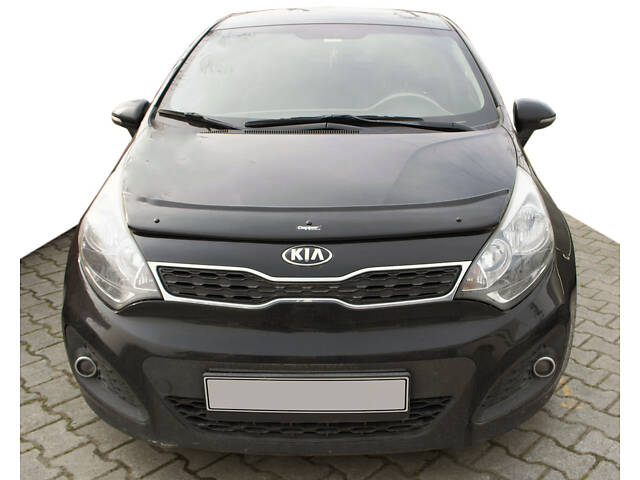 Дефлектор капота (EuroCap) для Kia Ceed 2012-2018 гг - Фото 1