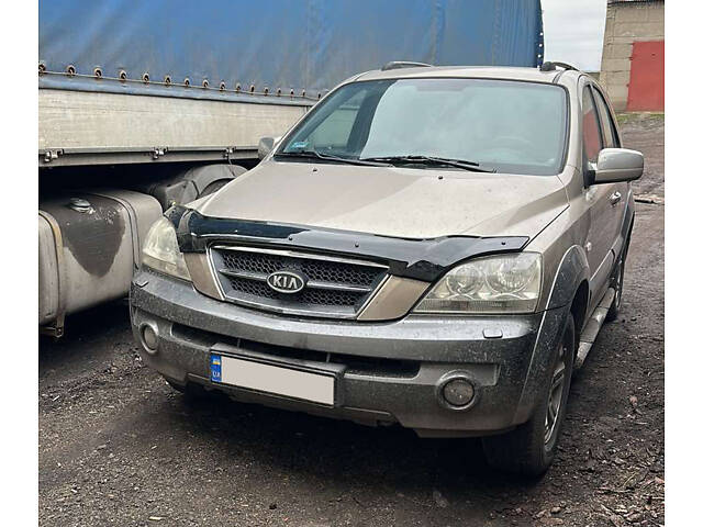 Дефлектор капота (EuroCap) для Kia Sorento I BL 2002-2009 гг - Фото 1