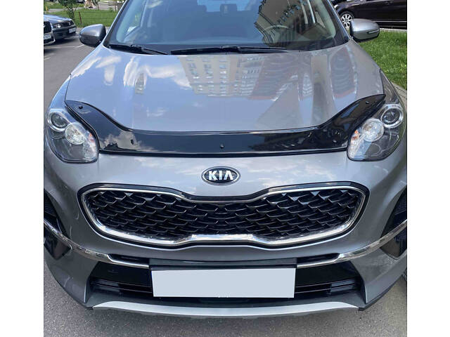 Дефлектор капота (EuroCap) для Kia Sportage 2015-2021 гг - Фото 2