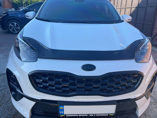 Дефлектор капота (EuroCap) для Kia Sportage 2015-2021 гг - Фото 4