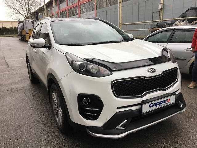 Дефлектор капота (EuroCap) для Kia Sportage 2015-2021 гг - Фото 1