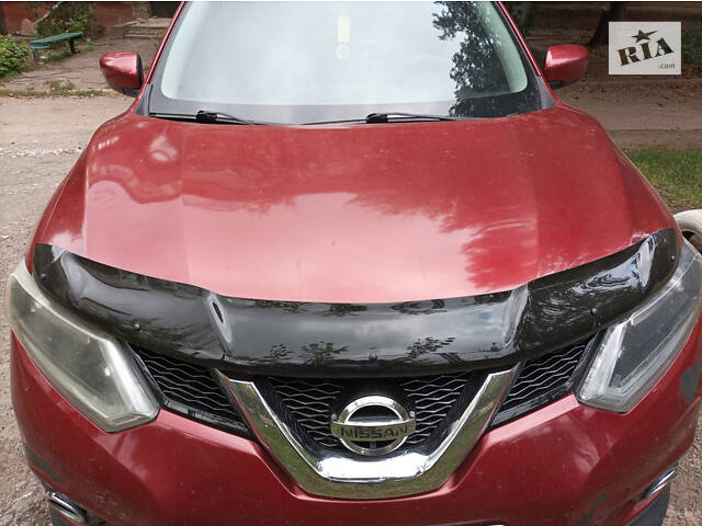 Дефлектор капота (EuroCap) для Nissan X-trail T32/Rogue 2014-2021 гг - Фото 1