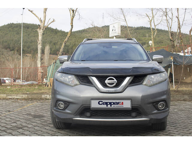 Дефлектор капота (EuroCap) для Nissan X-trail T32/Rogue 2014-2021 гг - Фото 4