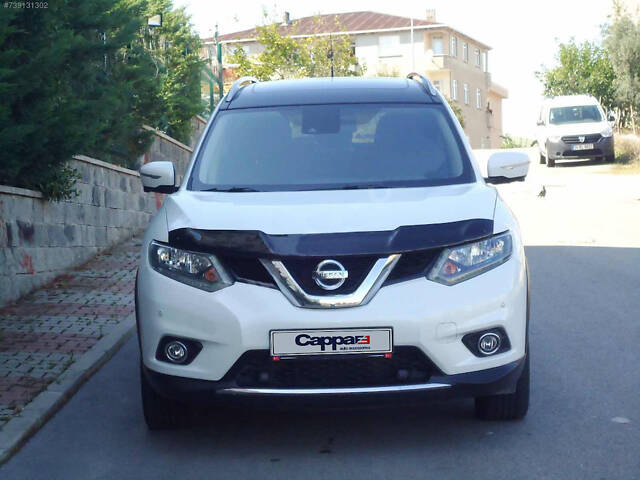 Дефлектор капота (EuroCap) для Nissan X-trail T32/Rogue 2014-2021 гг - Фото 5