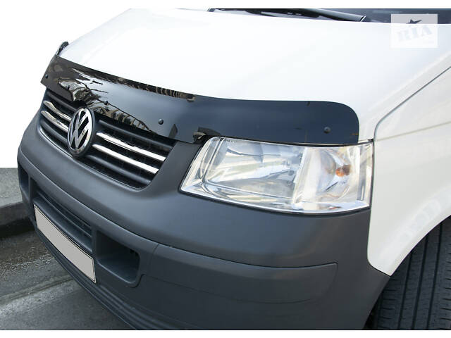 Дефлектор капота (EuroCap) для Volkswagen T5 Caravelle 2004-2010 гг - Фото 1