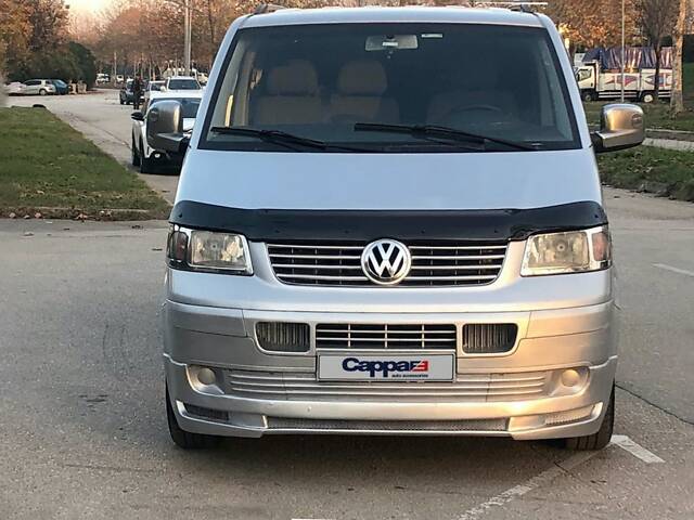 Дефлектор капота (EuroCap) для Volkswagen T5 Caravelle 2004-2010 гг - Фото 2