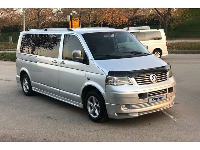 Дефлектор капота (EuroCap) для Volkswagen T5 Caravelle 2004-2010 гг - Фото 3