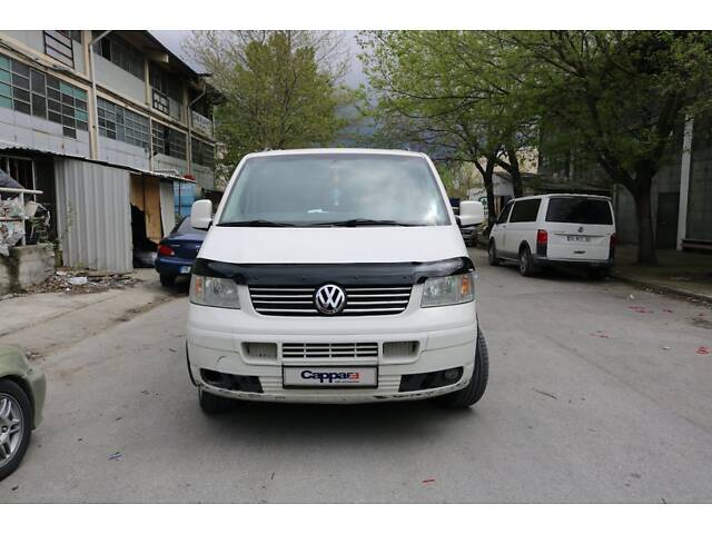 Дефлектор капота (EuroCap) для Volkswagen T5 Caravelle 2004-2010 гг - Фото 6