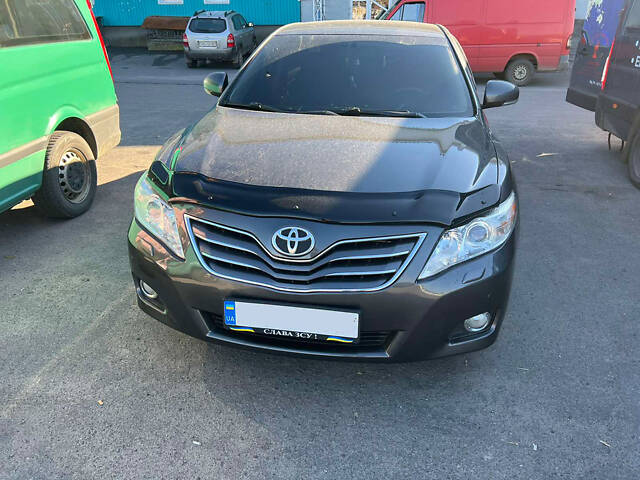 Дефлектор капота (EuroCap, европейка) для Toyota Camry 2006-2011 гг - Фото 4