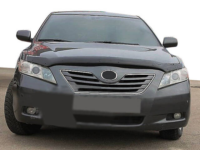 Дефлектор капота (EuroCap, европейка) для Toyota Camry 2006-2011 гг - Фото 7