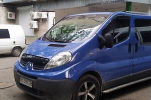 Дефлектор капота короткая (EuroCap) для Opel Vivaro 2001-2015 гг