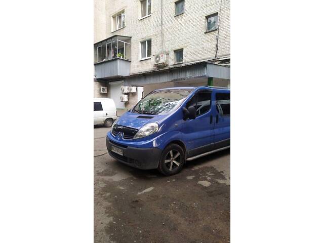 Дефлектор капота короткая (EuroCap) для Opel Vivaro 2001-2015 гг