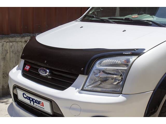 Дефлектор капота V1 (EuroCap) для Ford Connect 2002-2006 гг - Фото 4