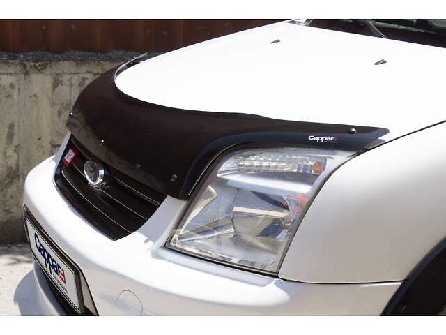 Дефлектор капота V1 (EuroCap) для Ford Connect 2002-2006 гг - Фото 7