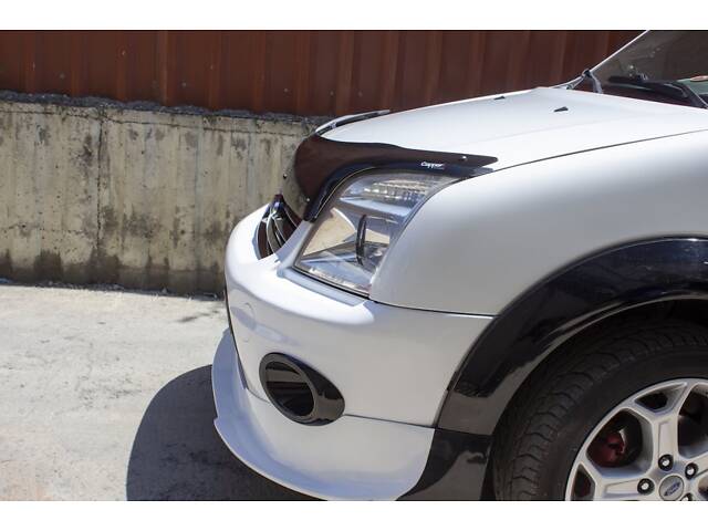 Дефлектор капота V1 (EuroCap) для Ford Connect 2002-2006 гг - Фото 8