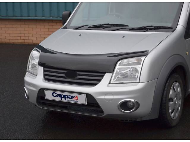 Дефлектор капота V1 (EuroCap) для Ford Connect 2002-2006 гг - Фото 11