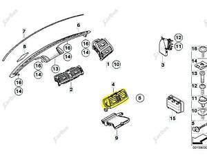 Дефлектор обдува салона BMW X5 E70 (2010-2013) рестайл, 64226954953