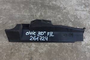 Дефлектор радіатора лів. HONDA CIVIC 4D 06-11 19026-RNA-A00