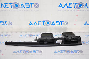 Дефлектор воздуховода с накладкой передний центральный Lexus ES300h ES350 13-18 черный