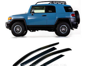 Дефлекторы окон Toyota FJ Cruiser Тойота ФДЖ Крузер ветровики