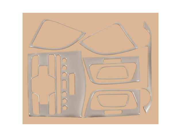 Декор на панель Титан для Honda CRV 2012-2016 гг