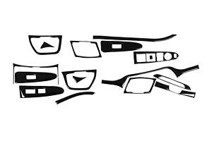 Декор на панель Титан для Kia Sportage 2010-2015 гг