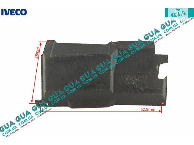 Декоративная крышка - накладка - защита двигателя 500337039 Iveco / ИВЕКО DAILY III 1999-2006 / ДЭЙЛИ Е3 99-06