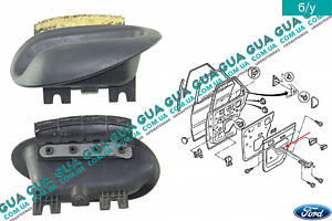Декоративна накладка обшивки задніх правих дверей 95ABA240K02 Ford/ФОРД ESCORT 1992-1995/ЕСКОРТ 92-95