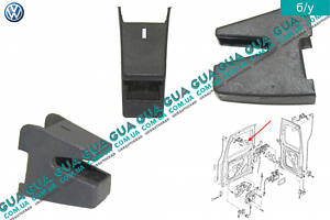 Декоративна накладка замка (засувки) задніх дверей/верхня 2K0827257 VW/ВОЛЬКС ВАГЕН TRANSPORTER V 2003-/ТРАНСП
