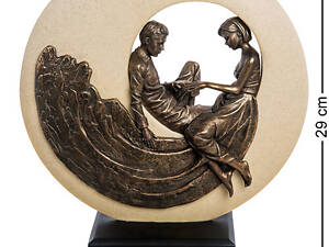 Декоративна настільна фігурка Veronese У колі любові 29х26х9 см 1906296