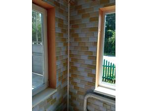 Декоративна ПВХ панель біло-бежева клінкерна цегла 960х480х4мм SW-00001430