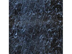 Декоративна ПВХ плита чорний мармур 600*600*3mm (S) SW-00001625