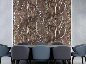 Декоративна ПВХ плита коричневий мармур 1,22х2,44мх3мм SW-00001401