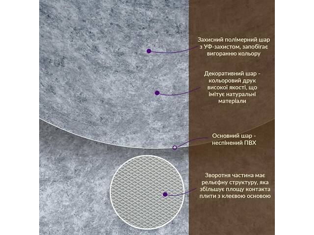 Декоративная ПВХ плита пепельный мрамор 1,22х2,44мх3мм SW-00001405 - Фото 3