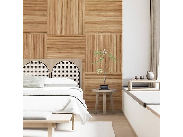 Декоративная ПВХ плита под дерево 600*600*3mm (S) SW-00001624 - Фото 6