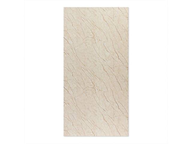 Декоративная ПВХ плита светло-бежевый мрамор 1,22х2,44мх3мм SW-00001408 - Фото 1