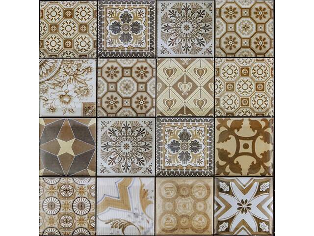 Декоративна ПВХ плитка на самоклейці квадрат 300х300х5мм, ціна за 1 шт. (СПП-604) SW-00000671 - Фото 1