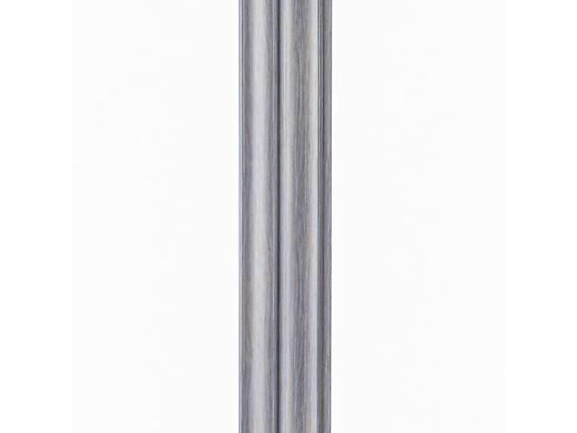 Декоративна стінова рейка Sticker Wall PS 2900x120x12 мм Сірий (SW-00002142) - Фото 1